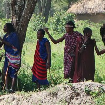 Maasai men